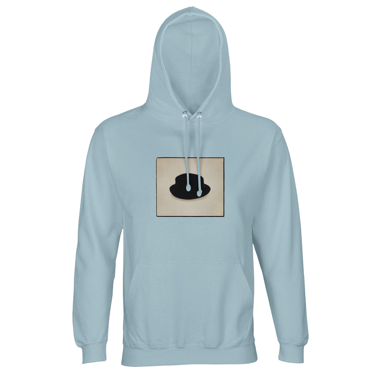 Freedom - "Hat On" Hoodie creamy blue 1
