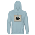 Freedom - "Hat On" Hoodie creamy blue 1