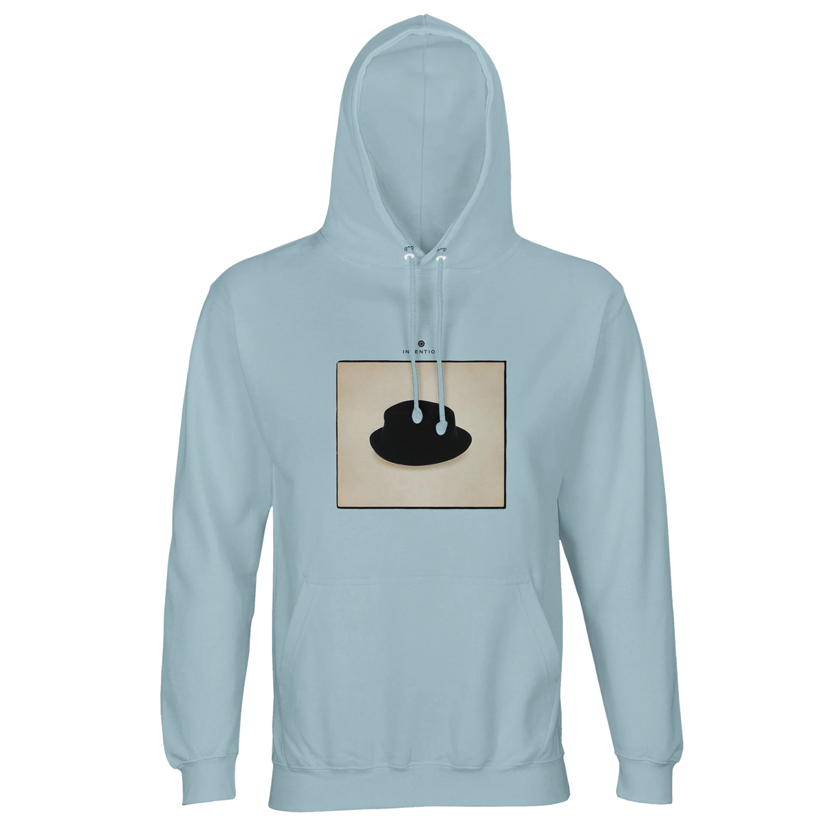 Freedom - "Hat On" Hoodie creamy blue 1