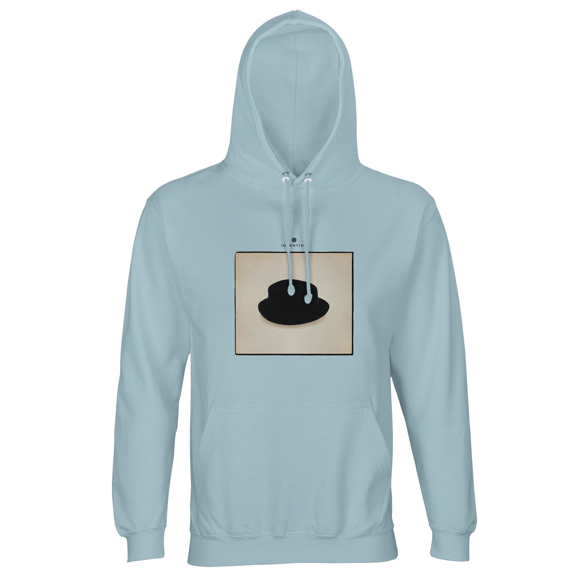 Freedom - "Hat On" Hoodie creamy blue 1