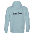 Freedom - "Hat On" Hoodie creamy blue 2