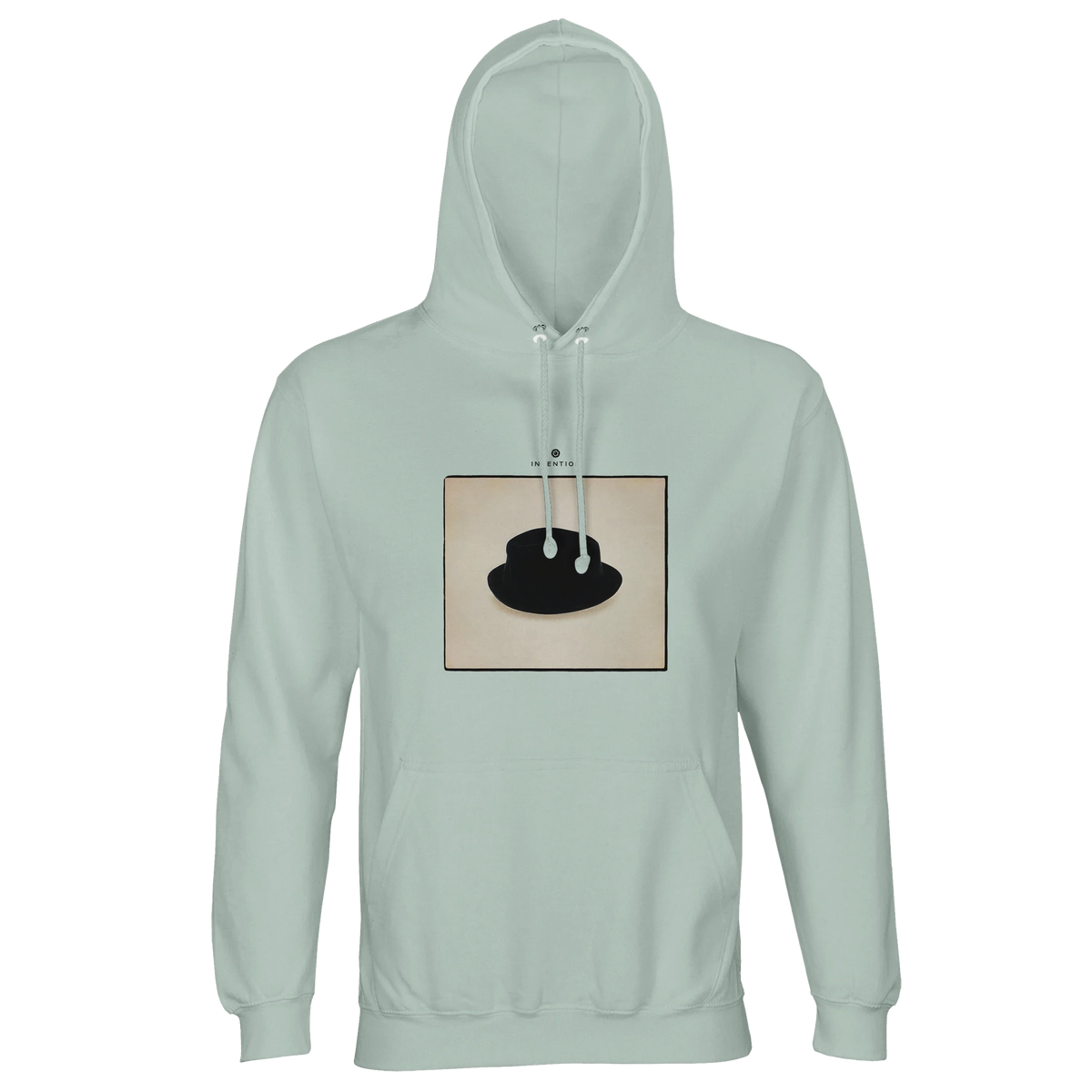 Freedom - "Hat On" Hoodie creamy green 1