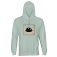Freedom - "Hat On" Hoodie creamy green 1