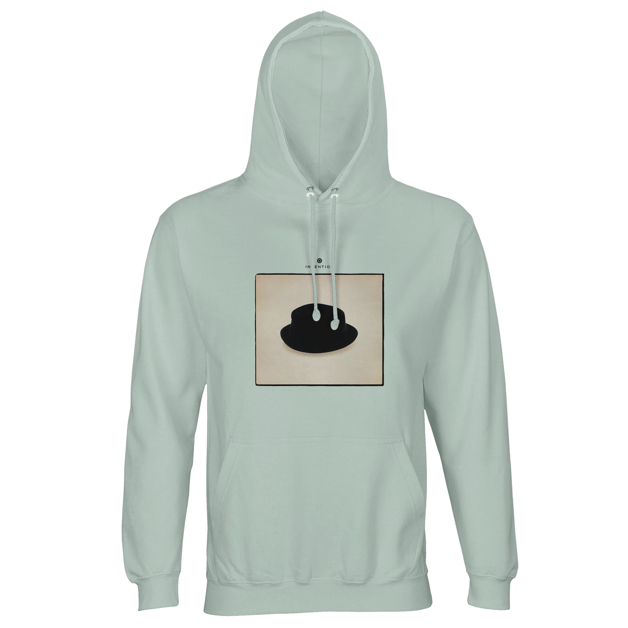 Freedom - "Hat On" Hoodie creamy green 1