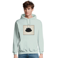 Freedom - "Hat On" Hoodie creamy green 3