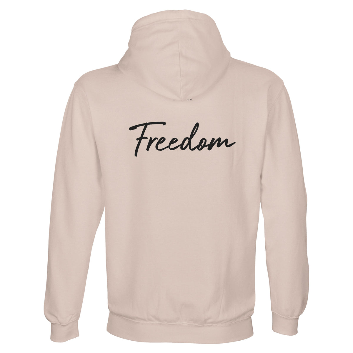 Freedom - "Hat On" Hoodie creamy pink 2