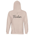 Freedom - "Hat On" Hoodie creamy pink 3
