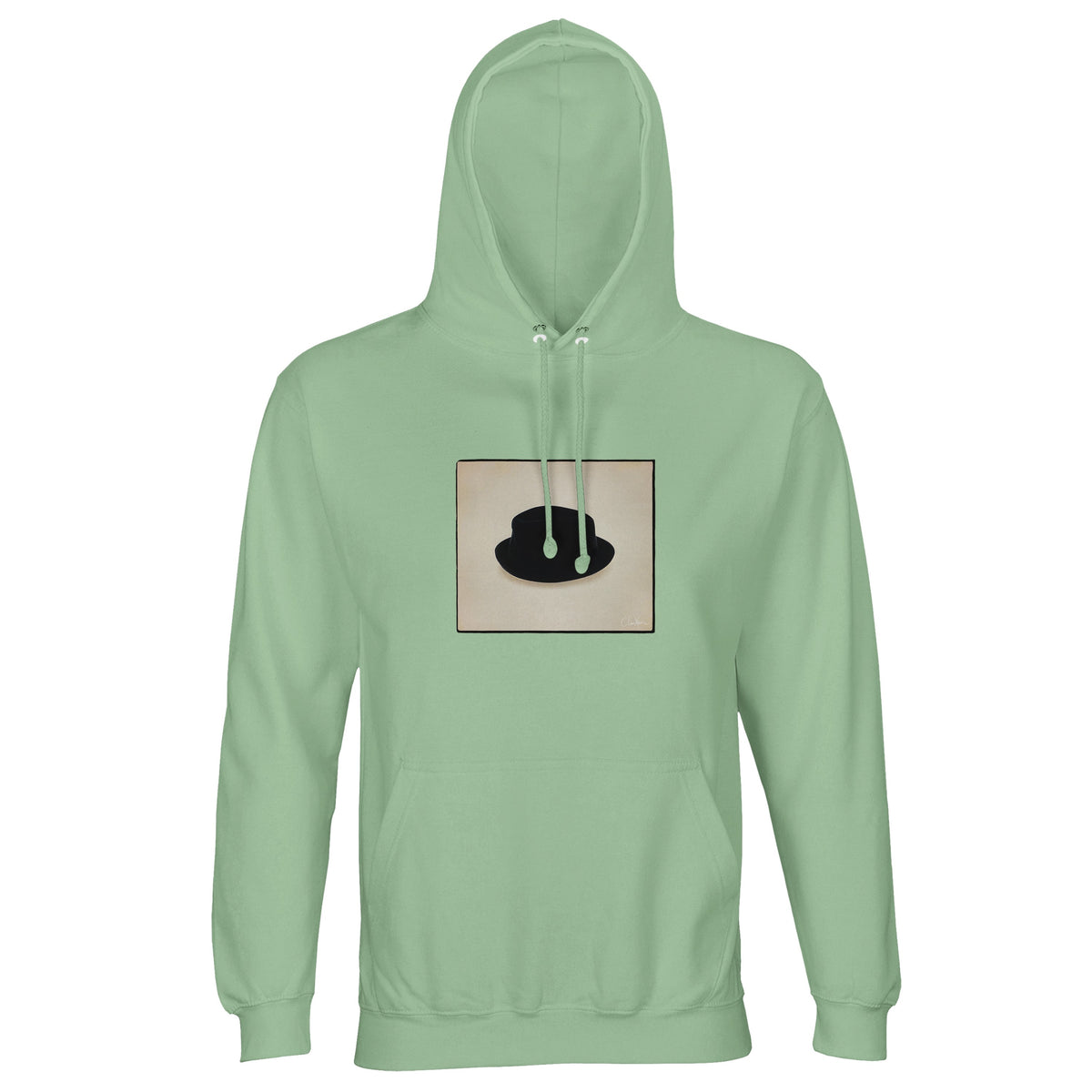 Freedom - "Hat On" Hoodie frozen green 1