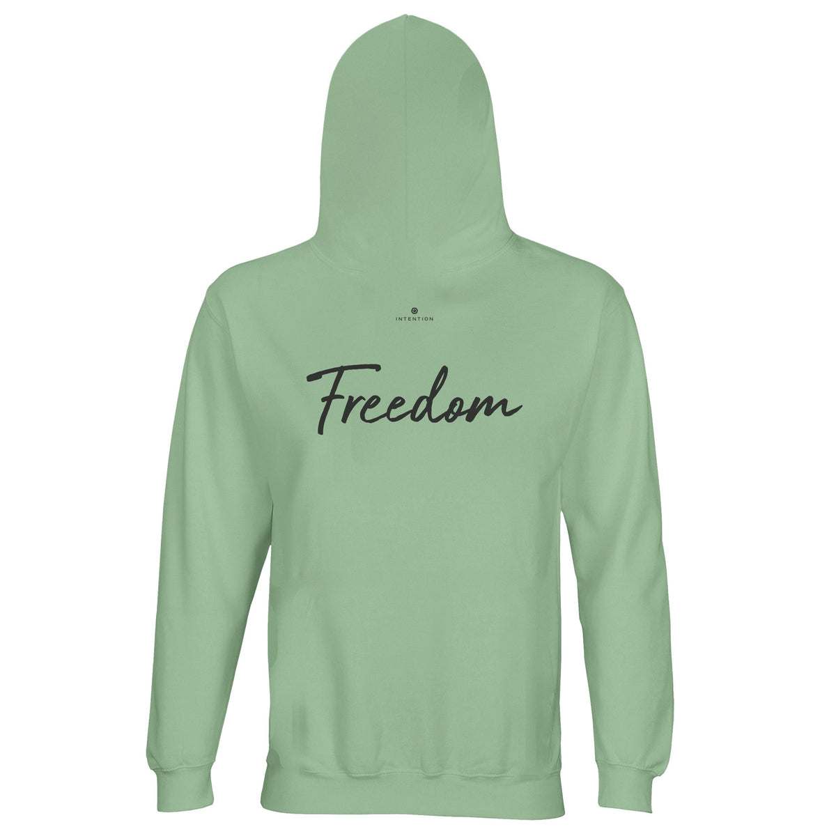 Freedom - "Hat On" Hoodie frozen green 3