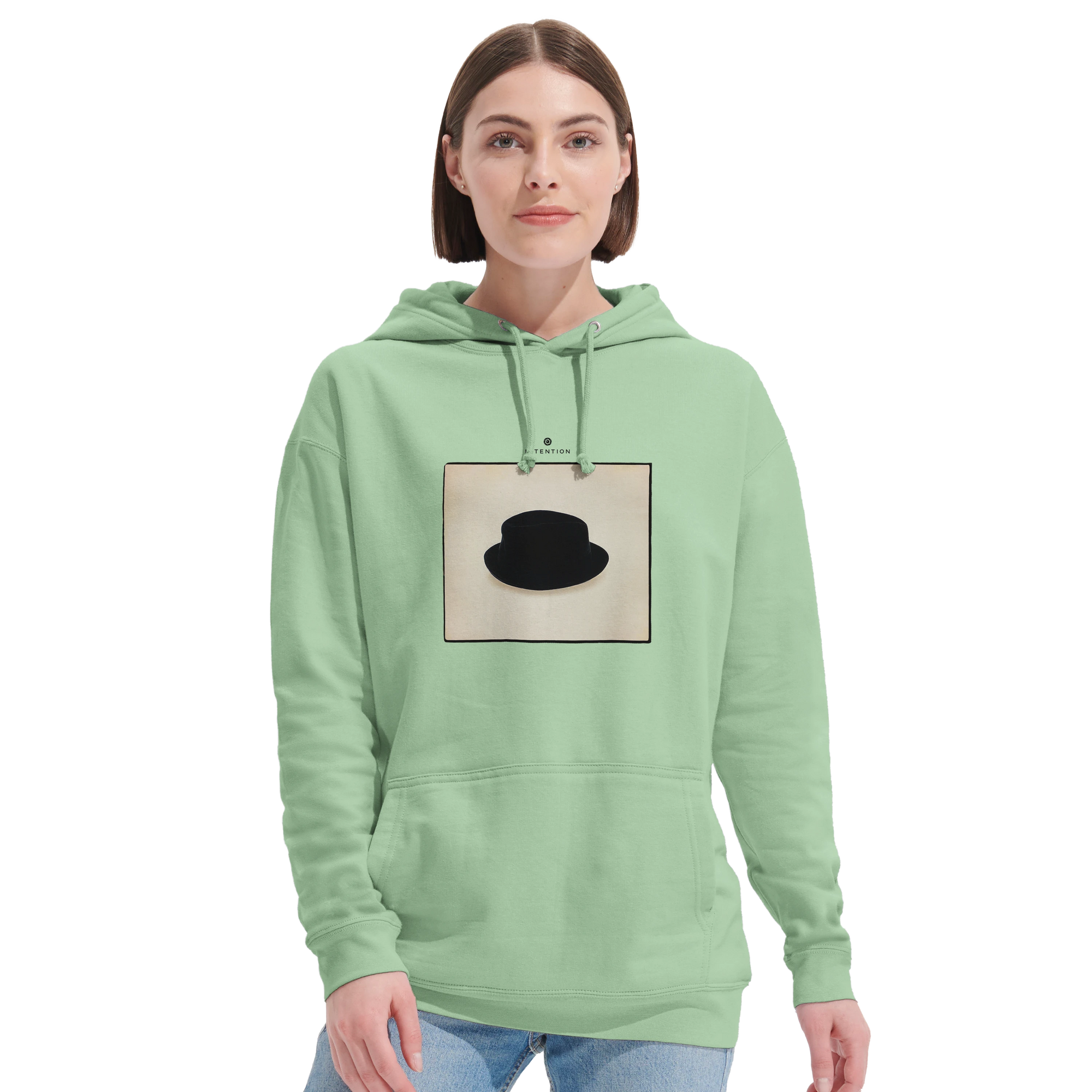 Freedom - "Hat On" Hoodie frozen green 5