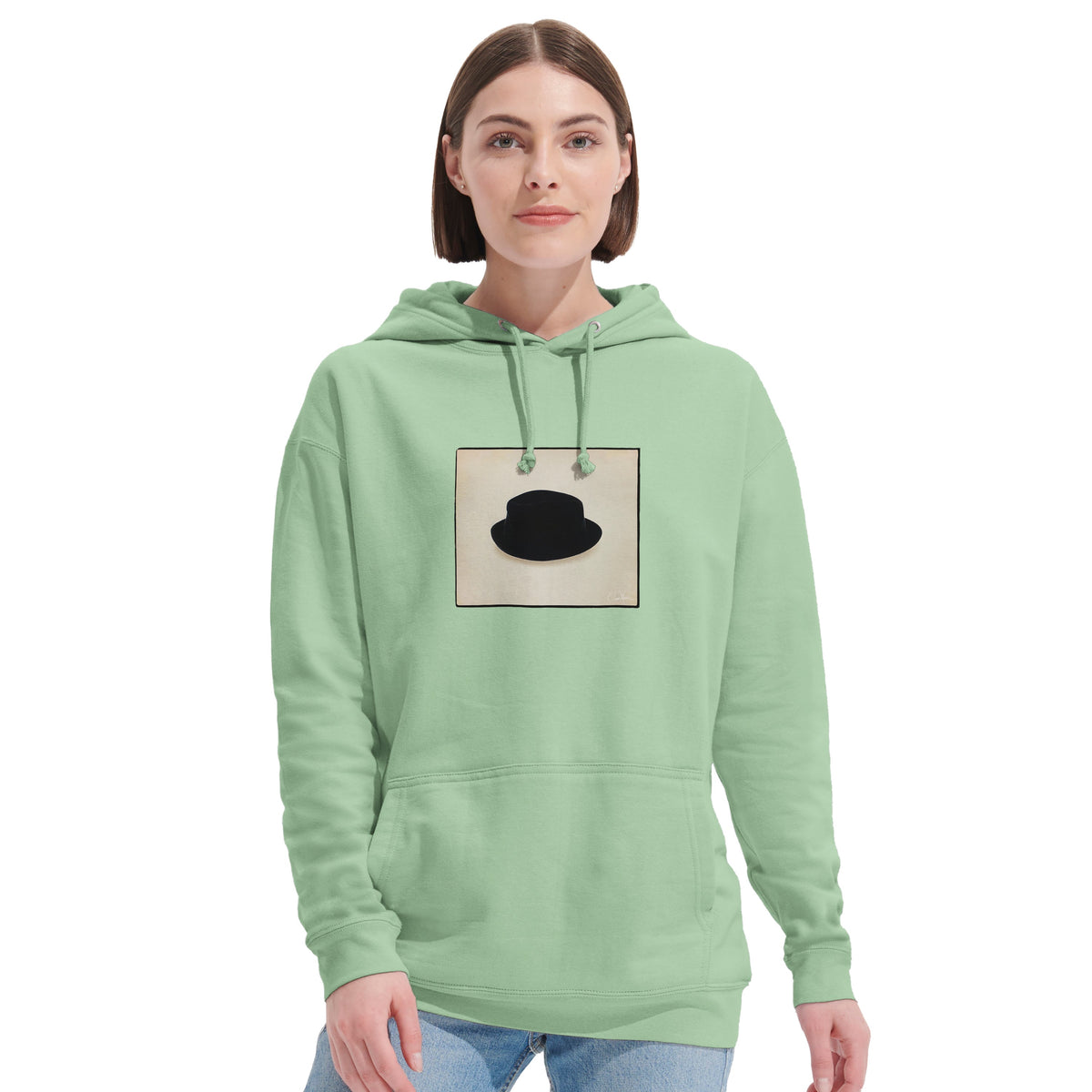 Freedom - "Hat On" Hoodie frozen green 6