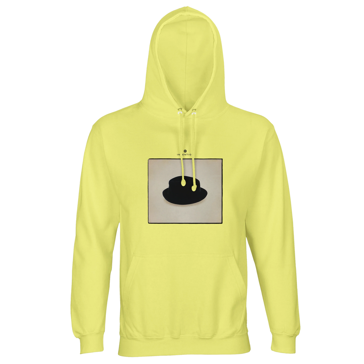 Freedom - "Hat On" Hoodie Light Yellow 1