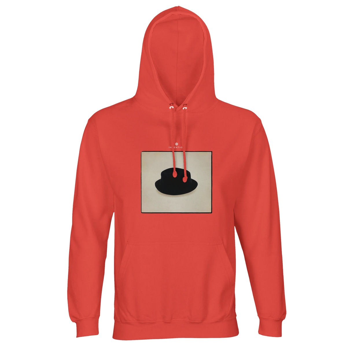 Freedom - "Hat On" Hoodie pop orange 1