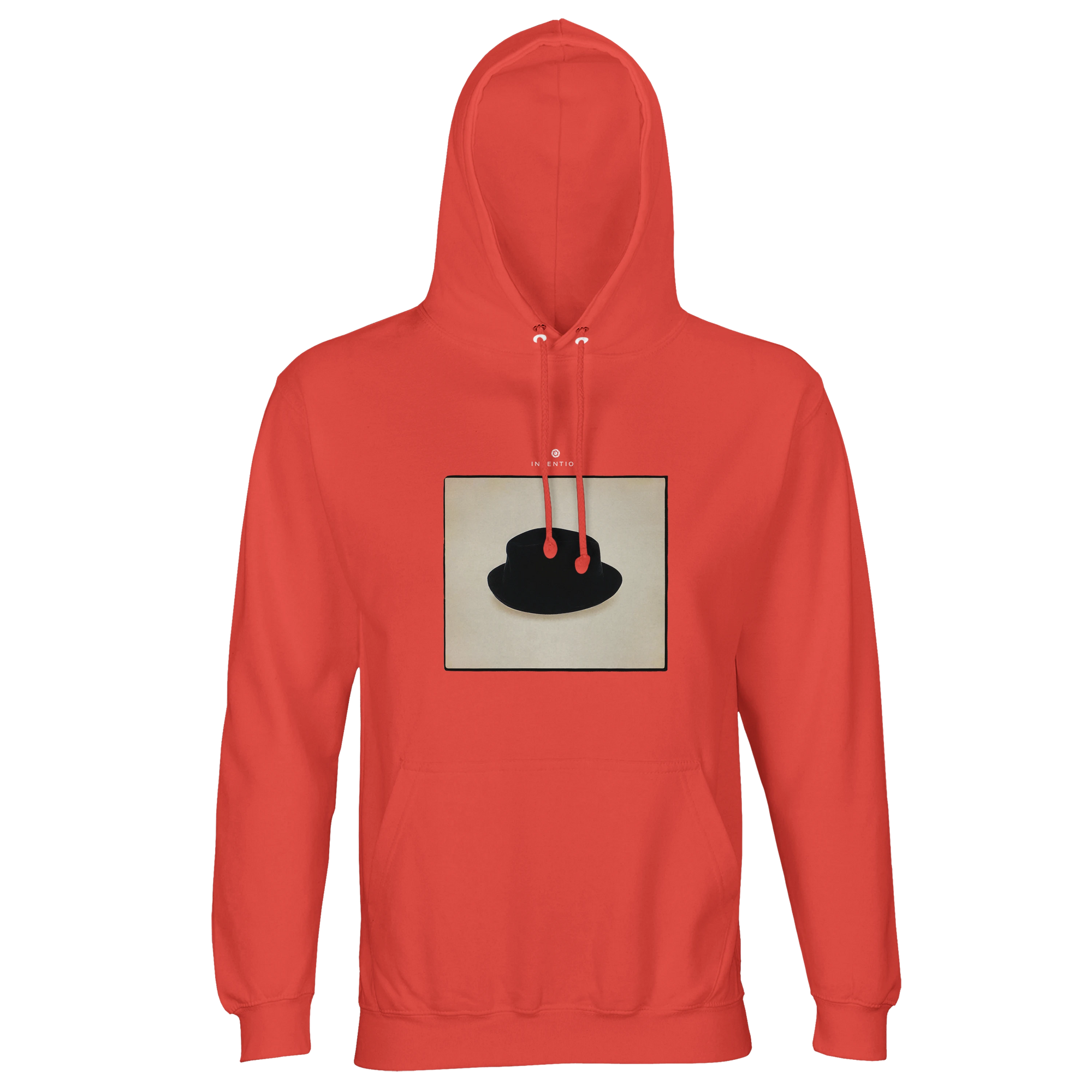 Freedom - "Hat On" Hoodie pop orange 1