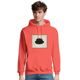 Freedom - "Hat On" Hoodie pop orange 3