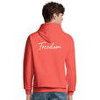 Freedom - "Hat On" Hoodie pop orange 5