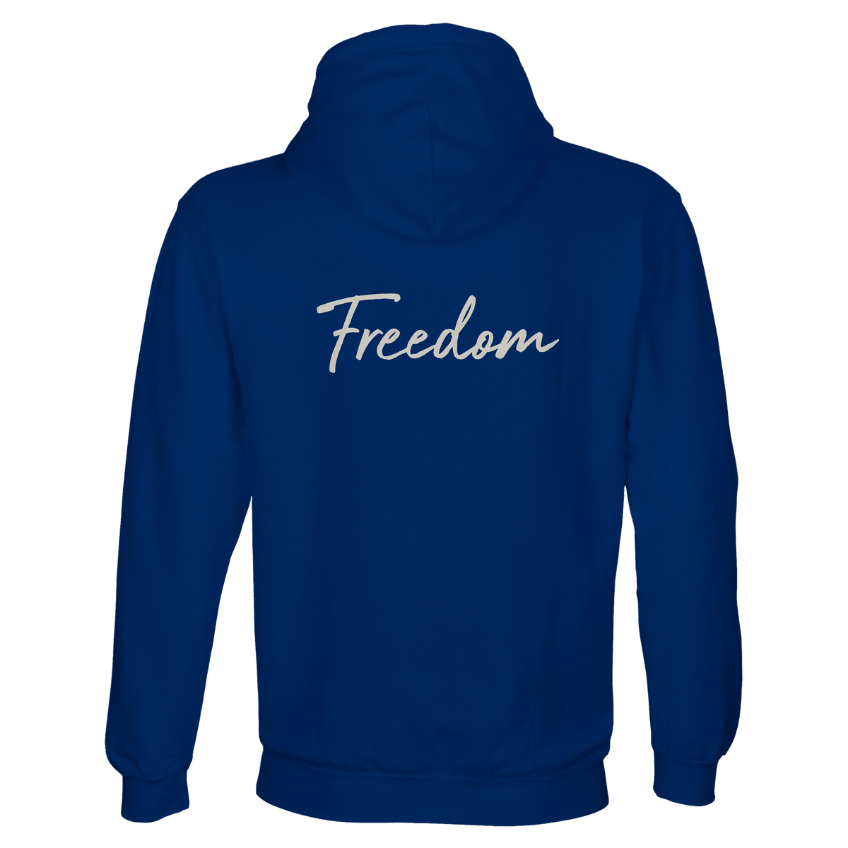 Freedom - "Hat On" Hoodie Royal Blue 2