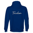 Freedom - "Hat On" Hoodie Royal Blue 2