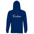 Freedom - "Hat On" Hoodie Royal Blue 3