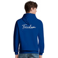 Freedom - "Hat On" Hoodie Royal Blue 5