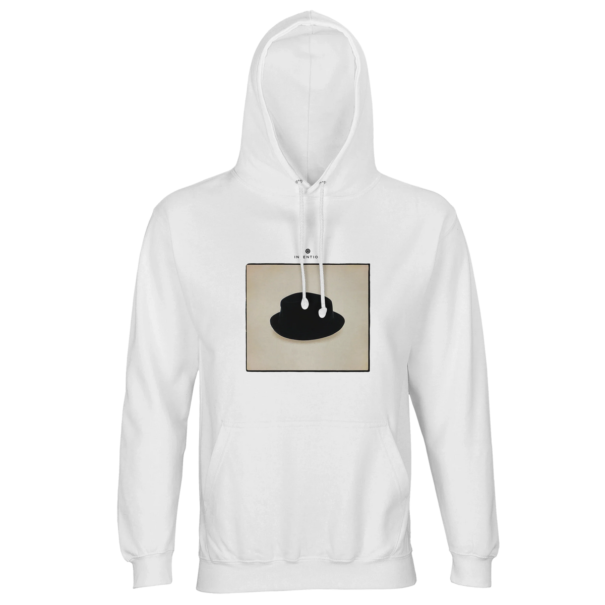 Freedom - "Hat On" Hoodie White 1