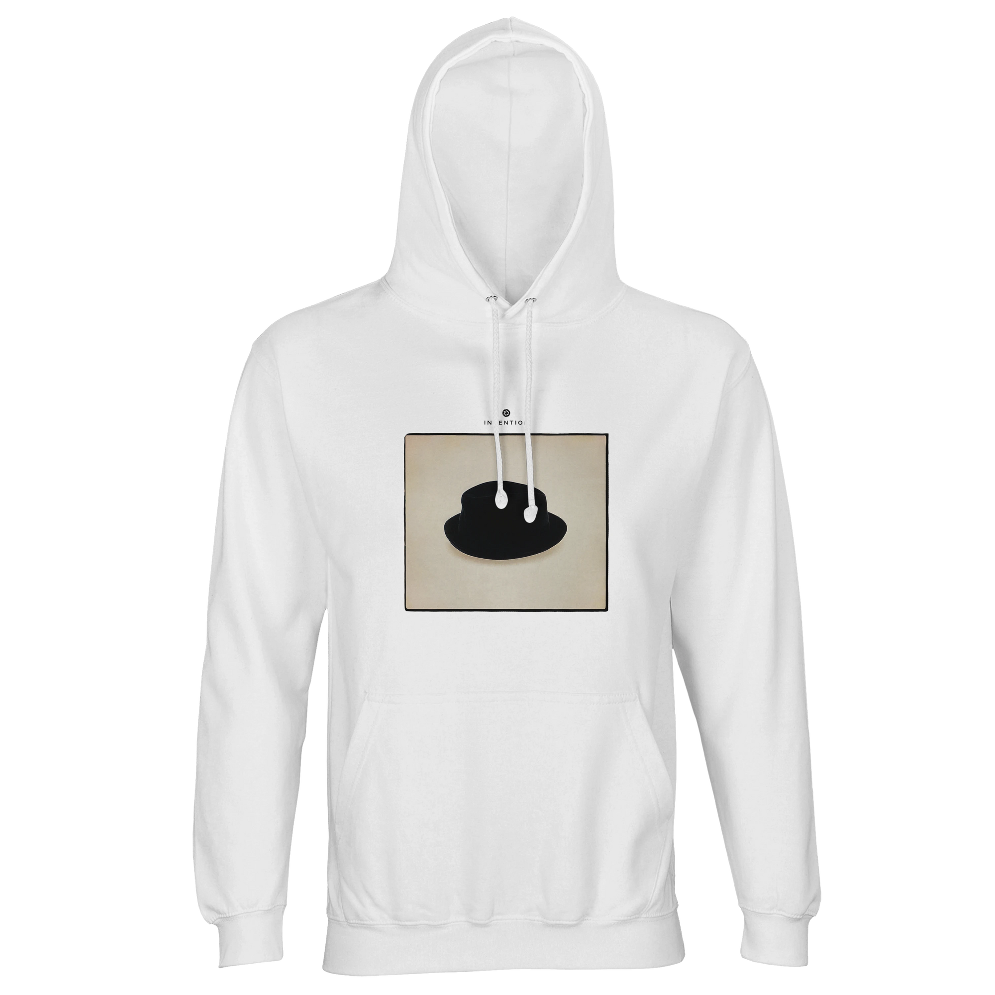 Freedom - "Hat On" Hoodie White 1