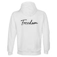 Freedom - "Hat On" Hoodie White 2