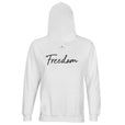 Freedom - "Hat On" Hoodie White 3
