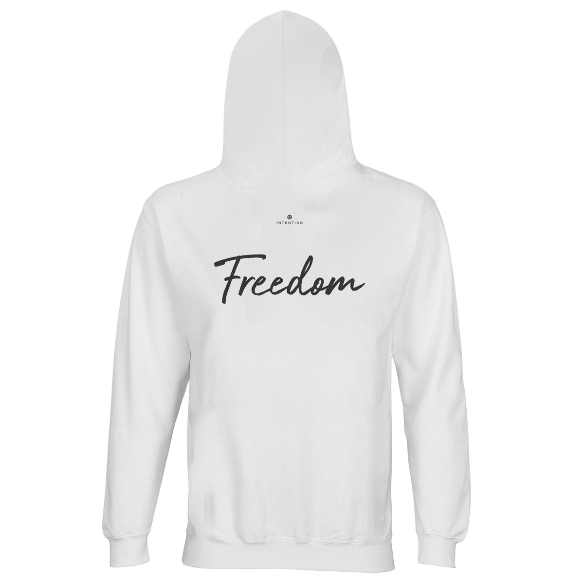 Freedom - "Hat On" Hoodie White 3
