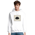 Freedom - "Hat On" Hoodie White 3