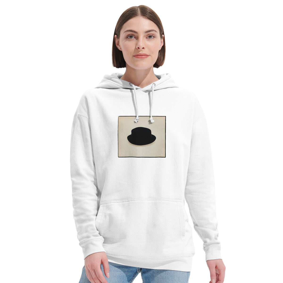 Freedom - "Hat On" Hoodie White 6
