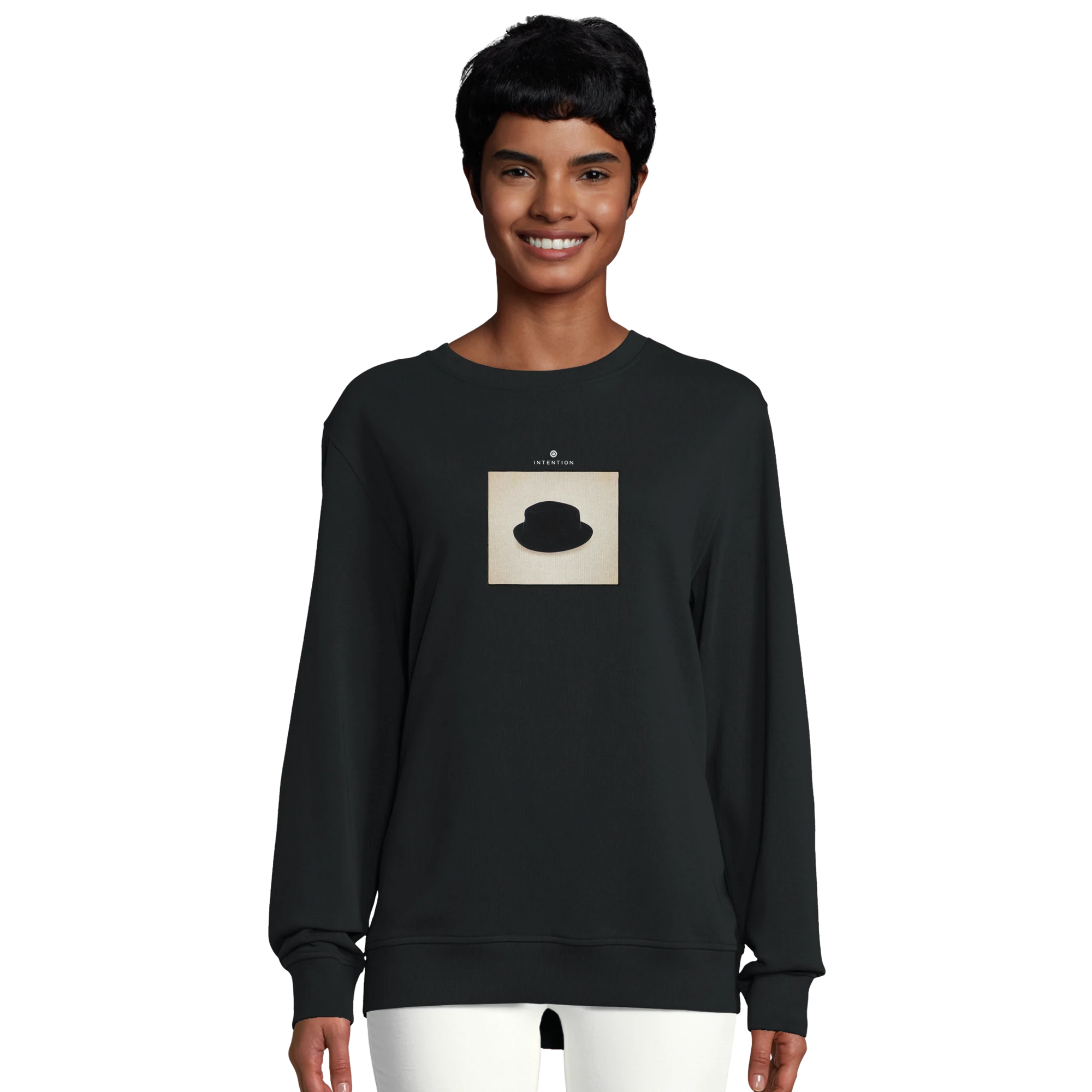 Freedom - "Hat On" Sweatshirt Black XS 26