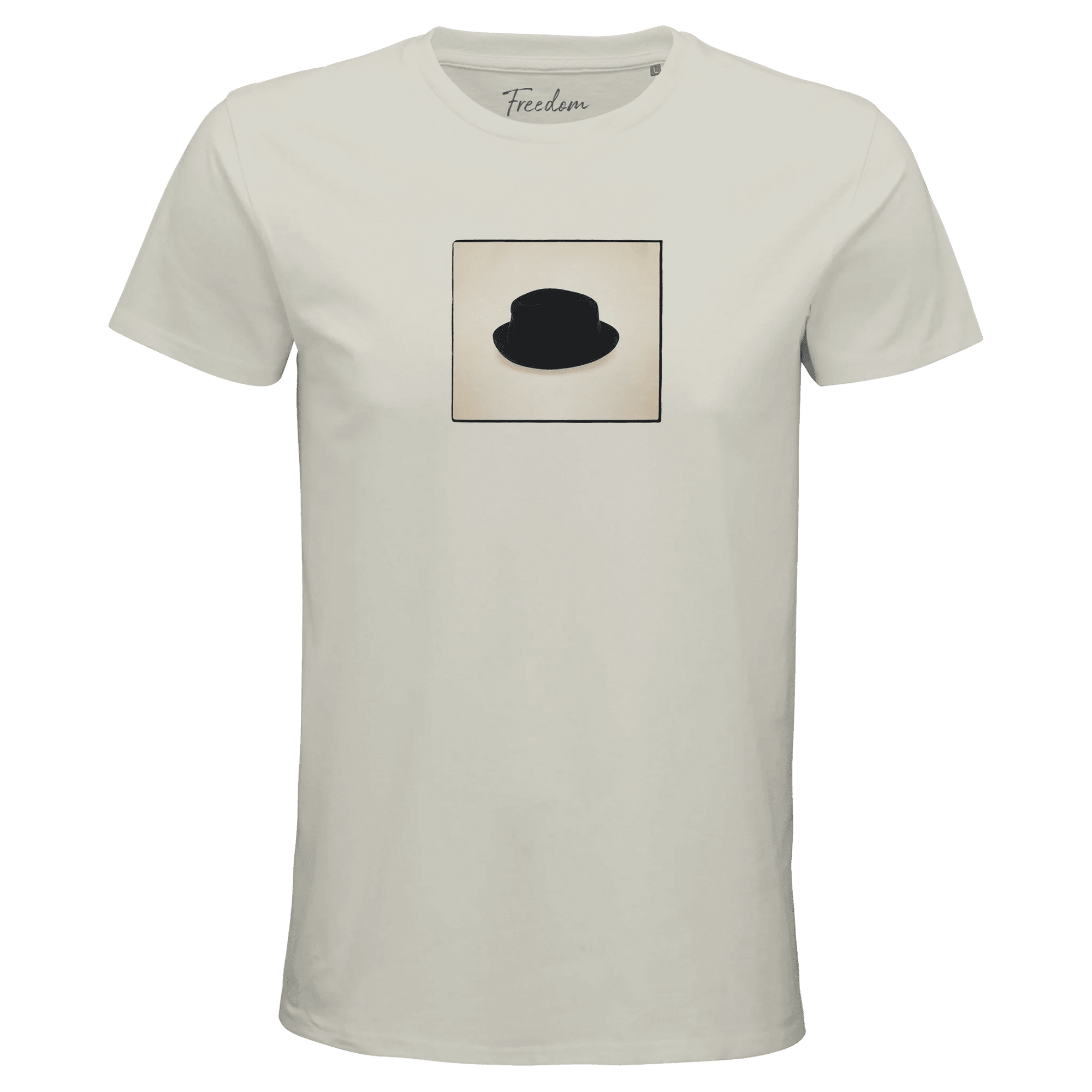 Freedom - "Hat On" T-shirt Ash XS 34