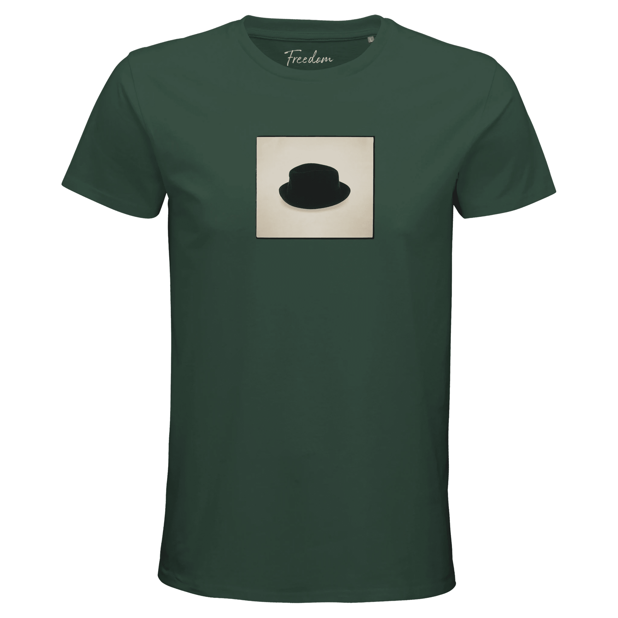 Freedom - "Hat On" T-shirt Bottle Green XS 52