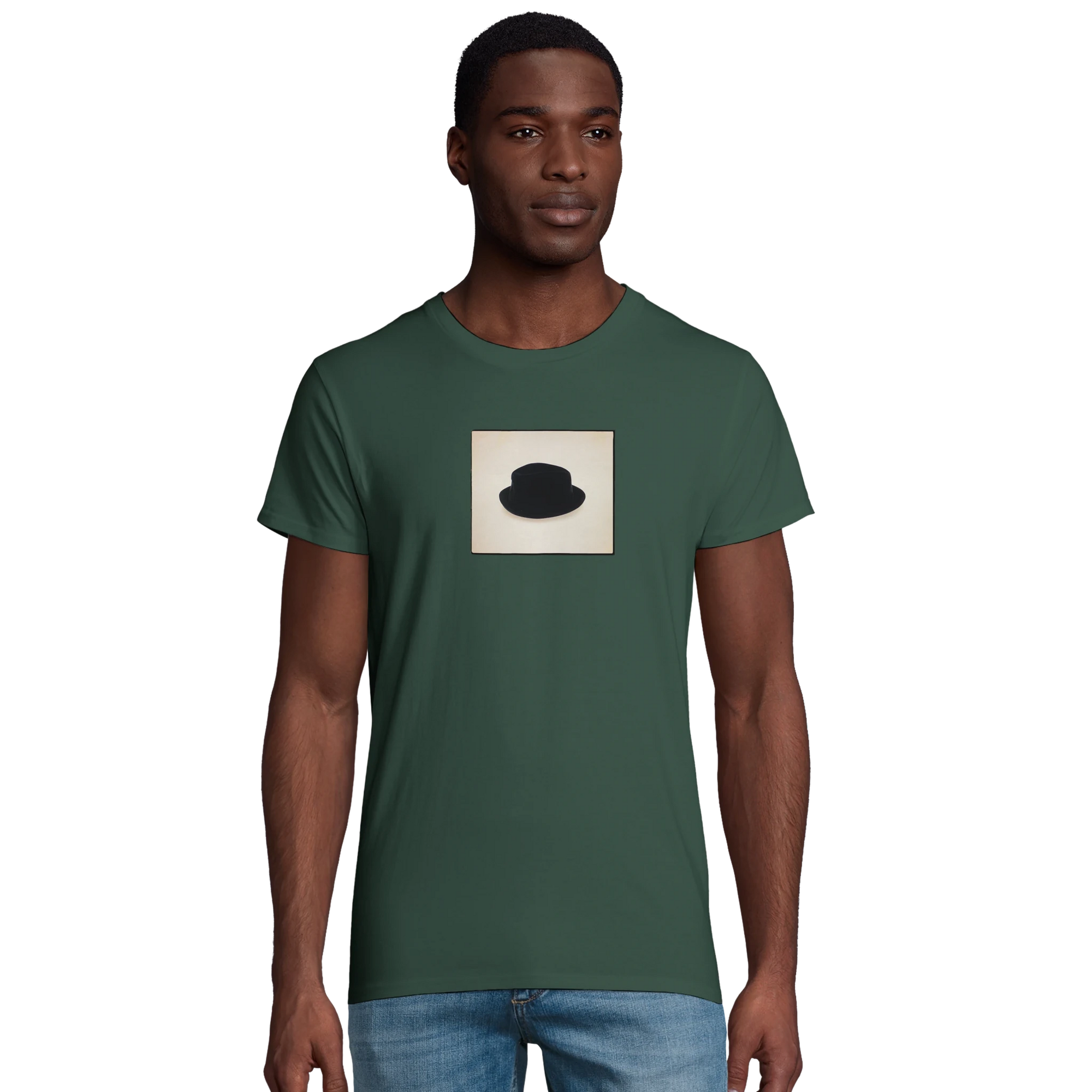 Freedom - "Hat On" T-shirt Bottle Green XS 55