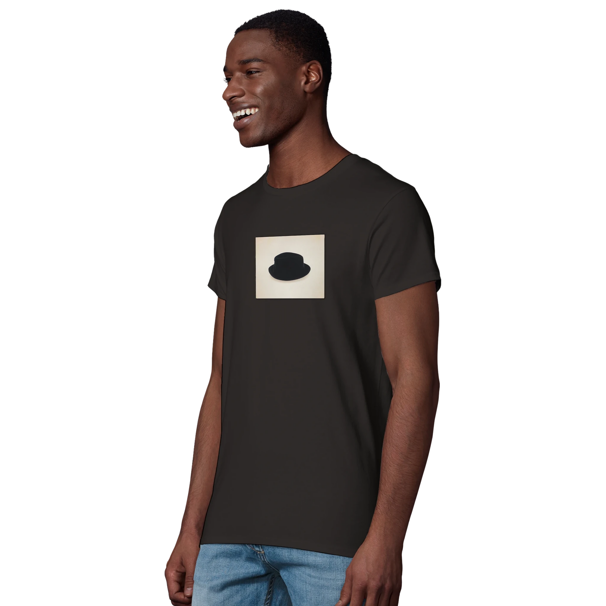 Freedom - "Hat On" T-shirt Deep Black XS 63