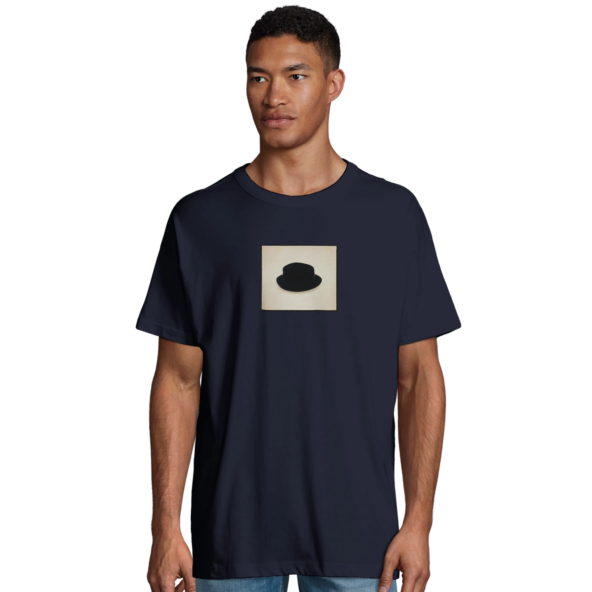 Freedom - "Hat On" T-shirt French Navy S 22