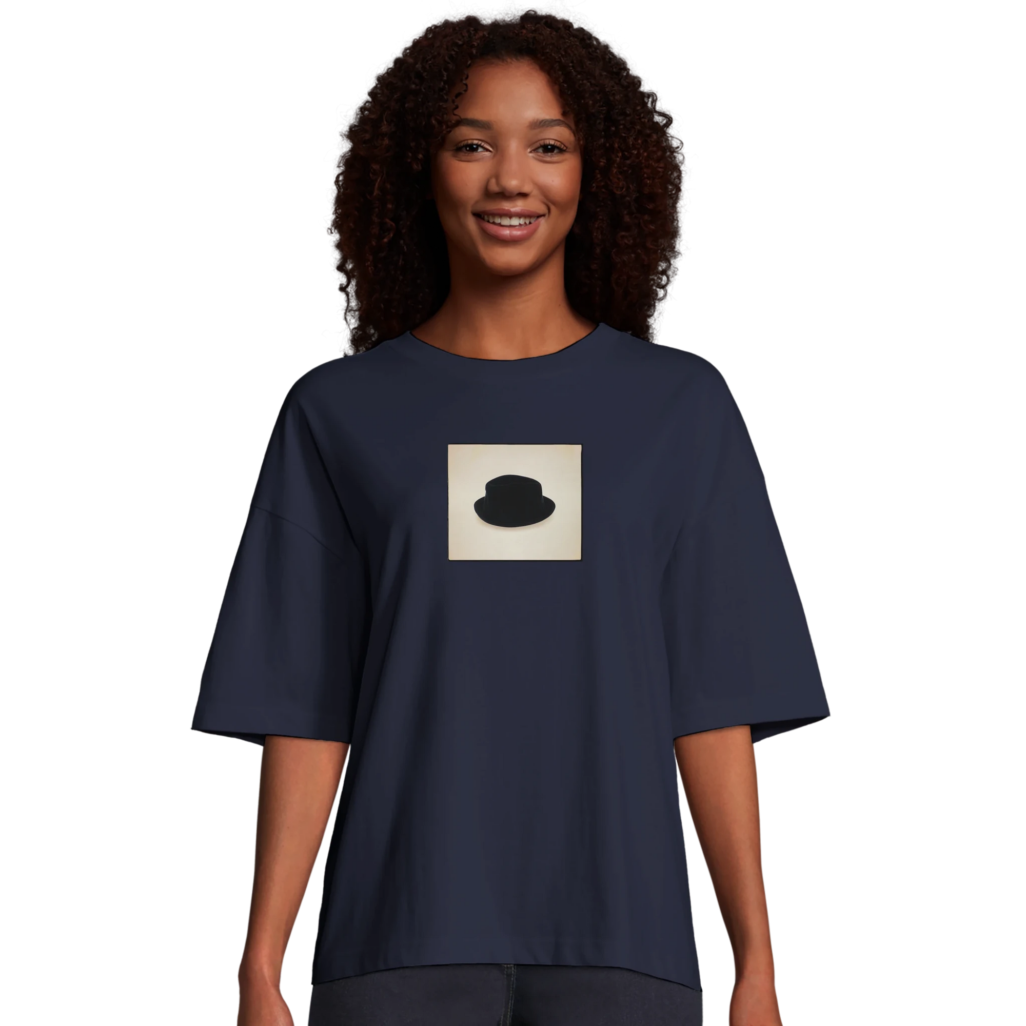 Freedom - "Hat On" T-shirt French Navy XS 22