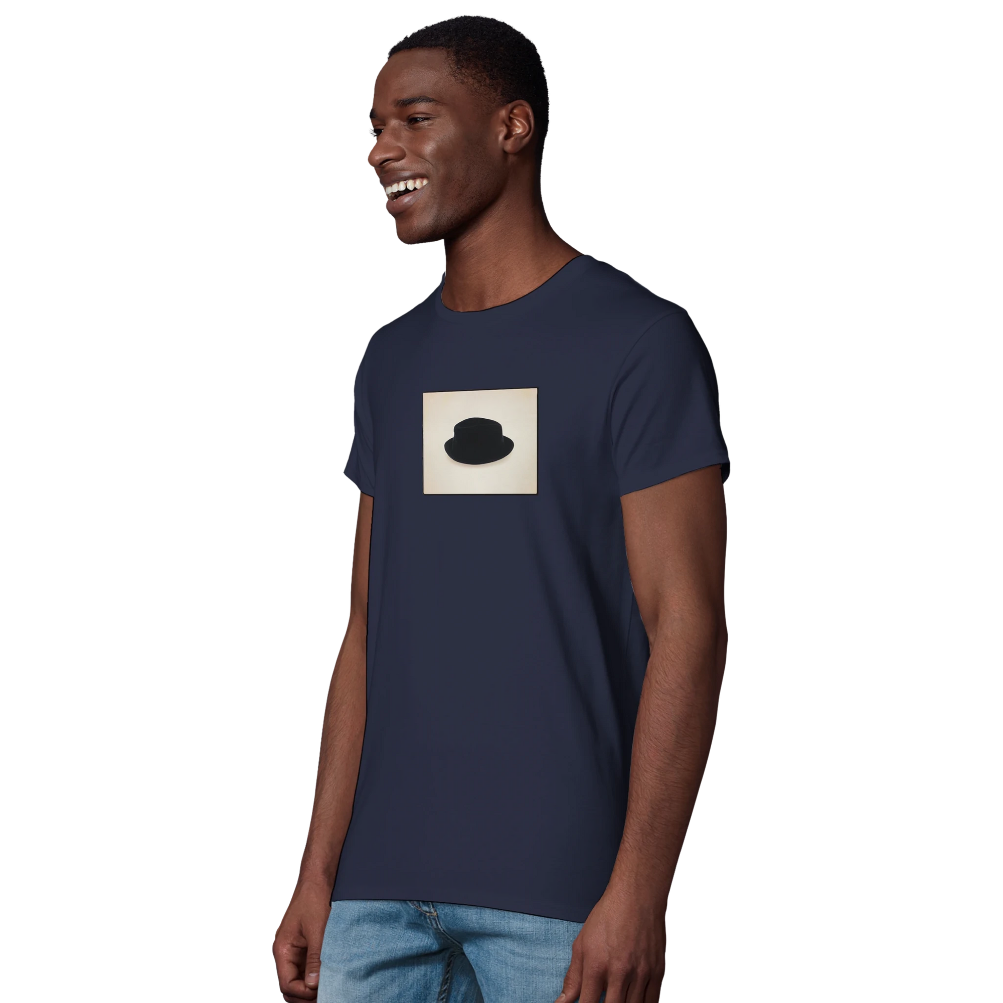 Freedom - "Hat On" T-shirt French Navy XS 69