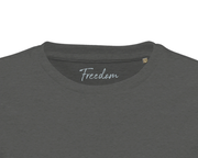 Freedom - "Hat On" T-shirt Grey Melange XS 2