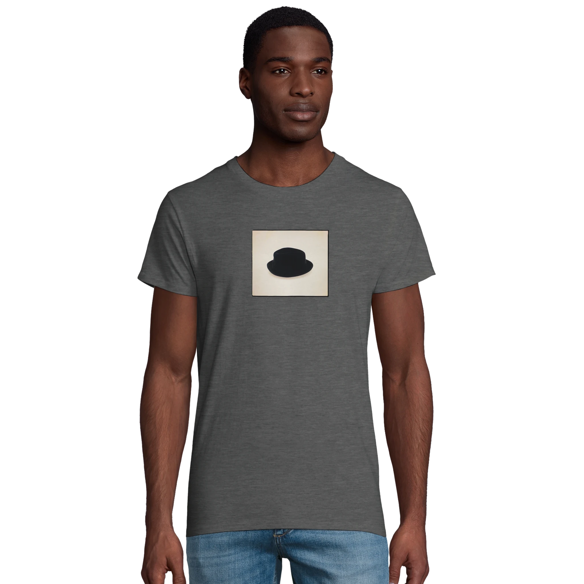 Freedom - "Hat On" T-shirt Grey Melange XS 73