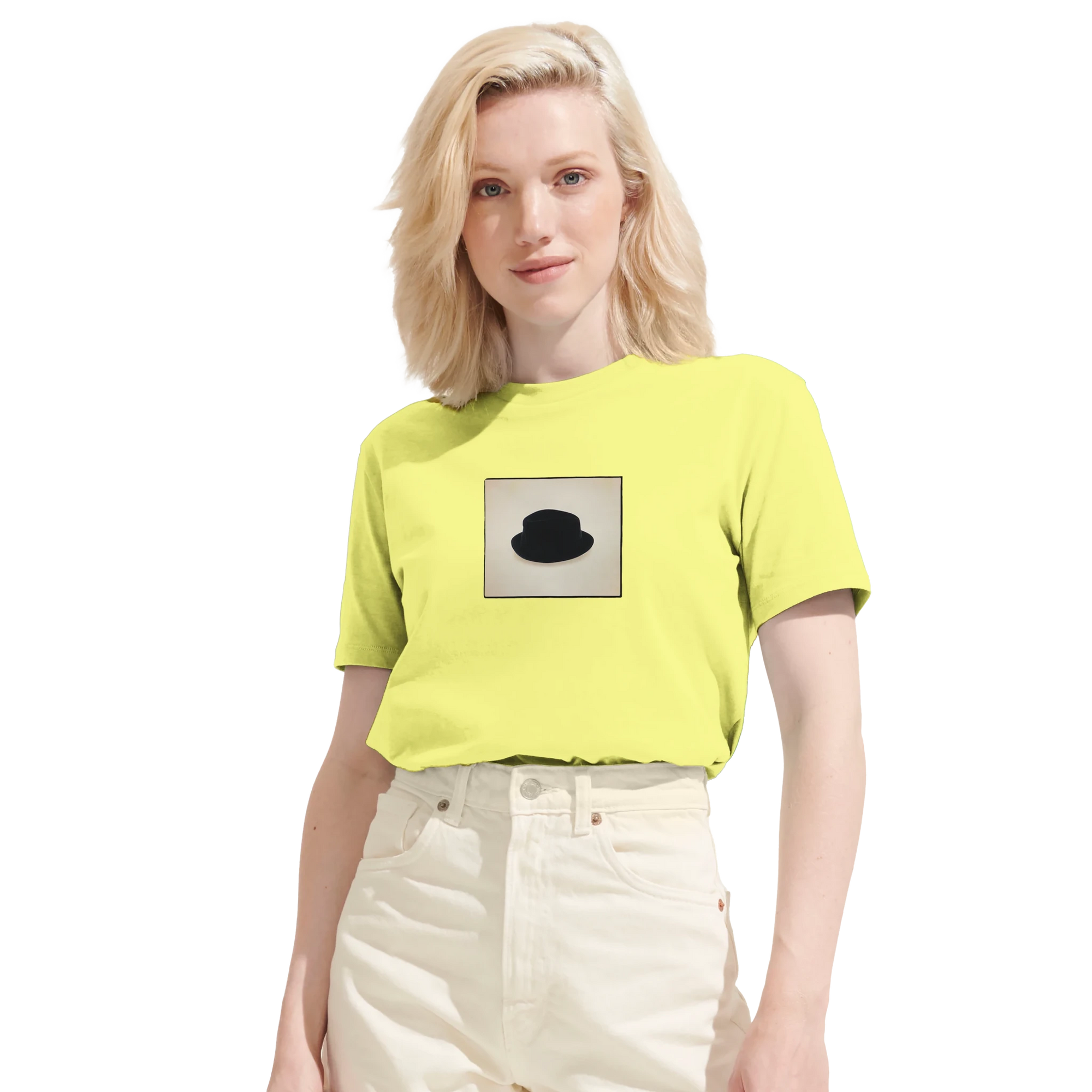 Freedom - "Hat On" T-shirt Light Yellow XS 27