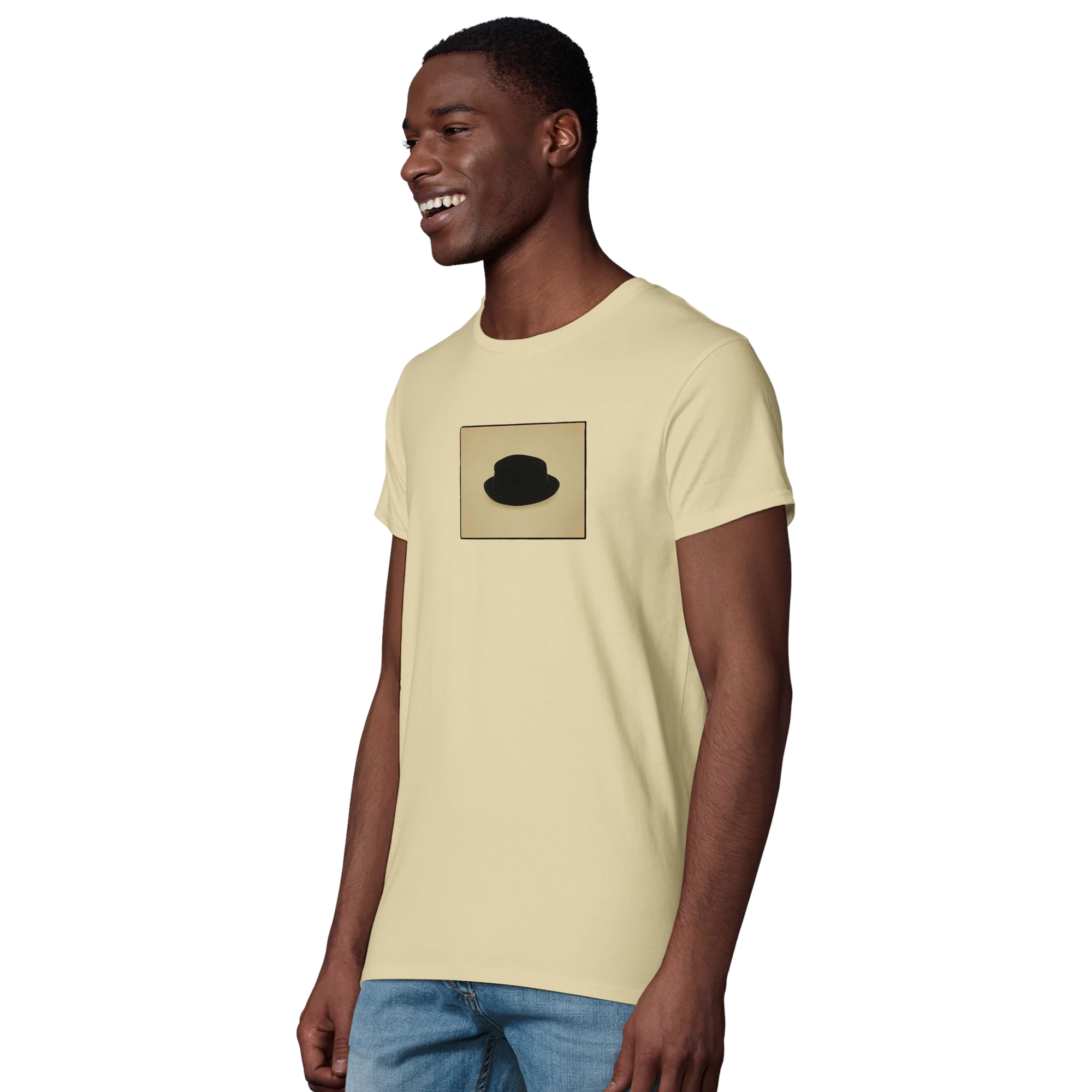 Freedom - "Hat On" T-shirt Natural XS 9