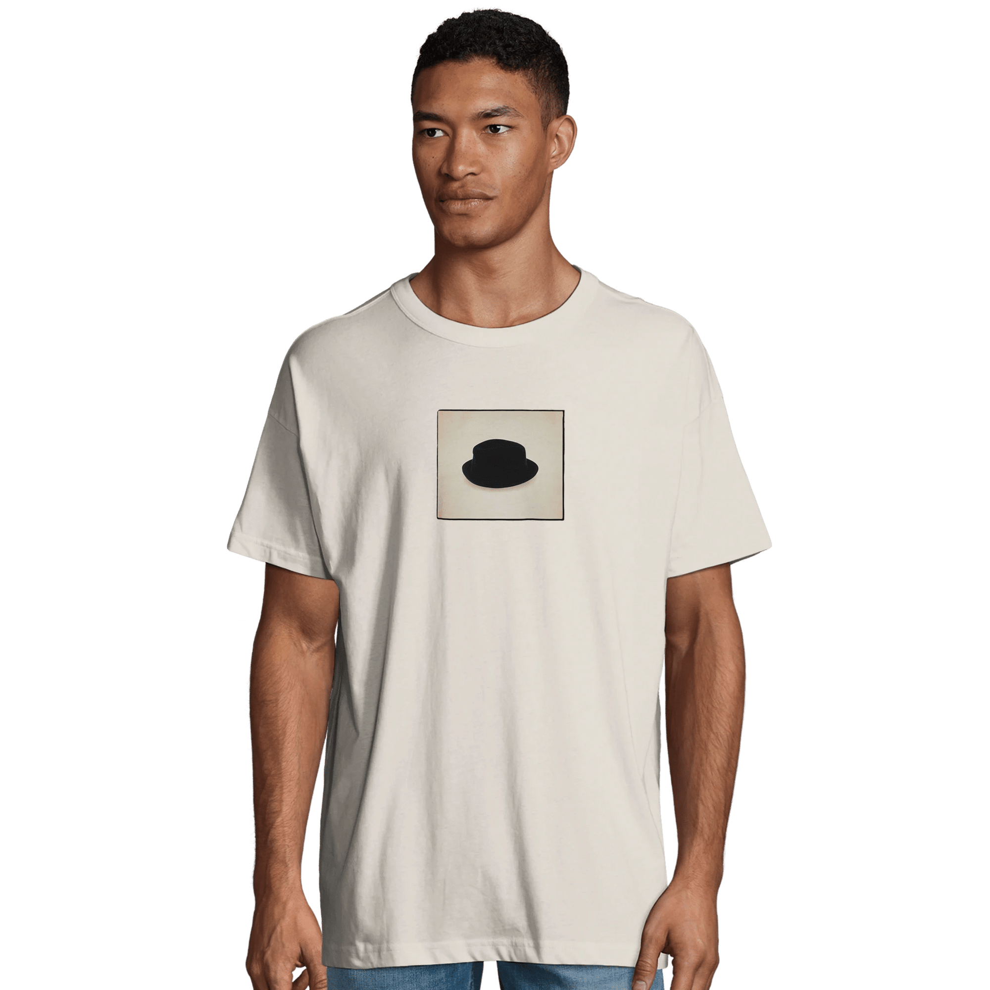 Freedom - "Hat On" T-shirt Off White S 7