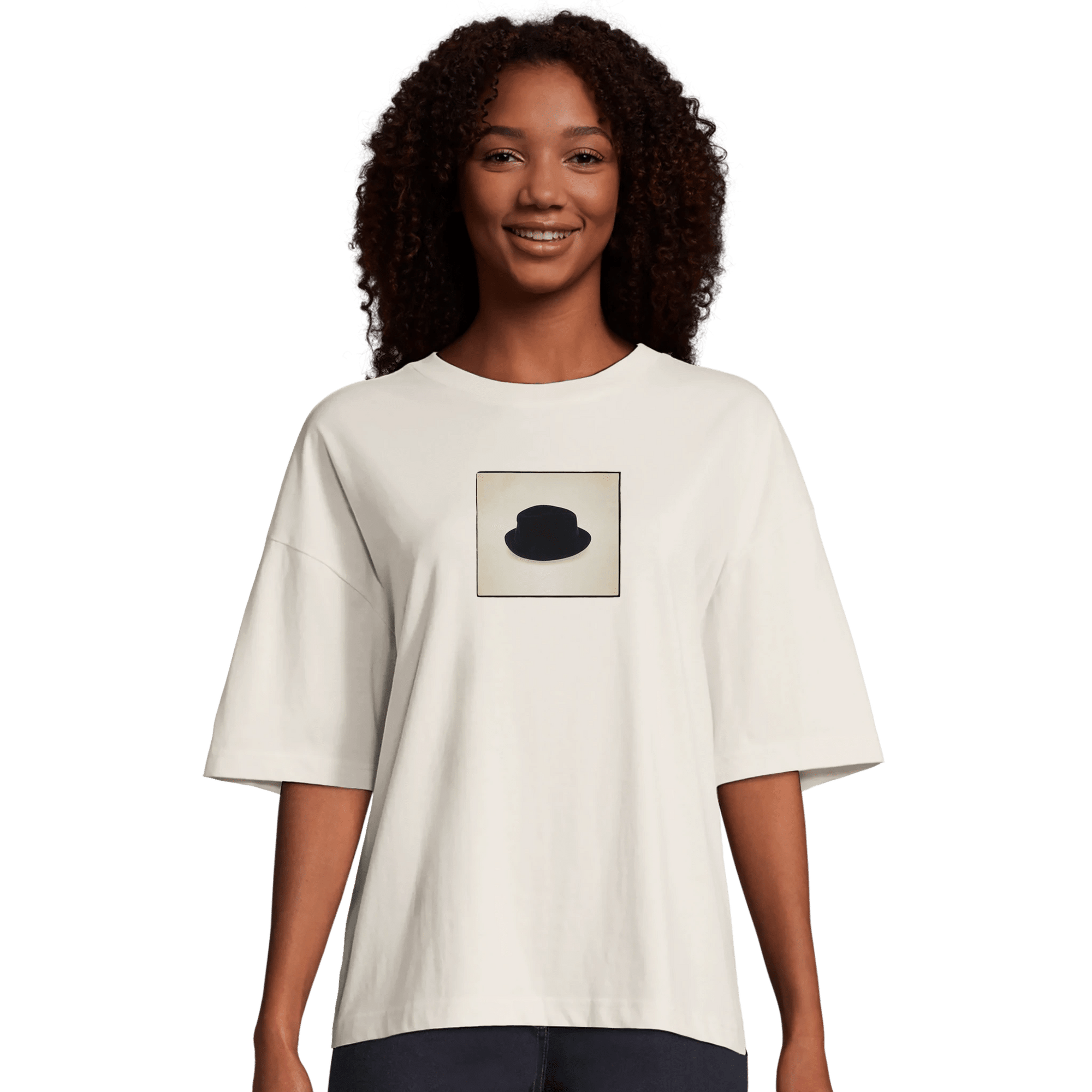 Freedom - "Hat On" T-shirt Off White XS 7