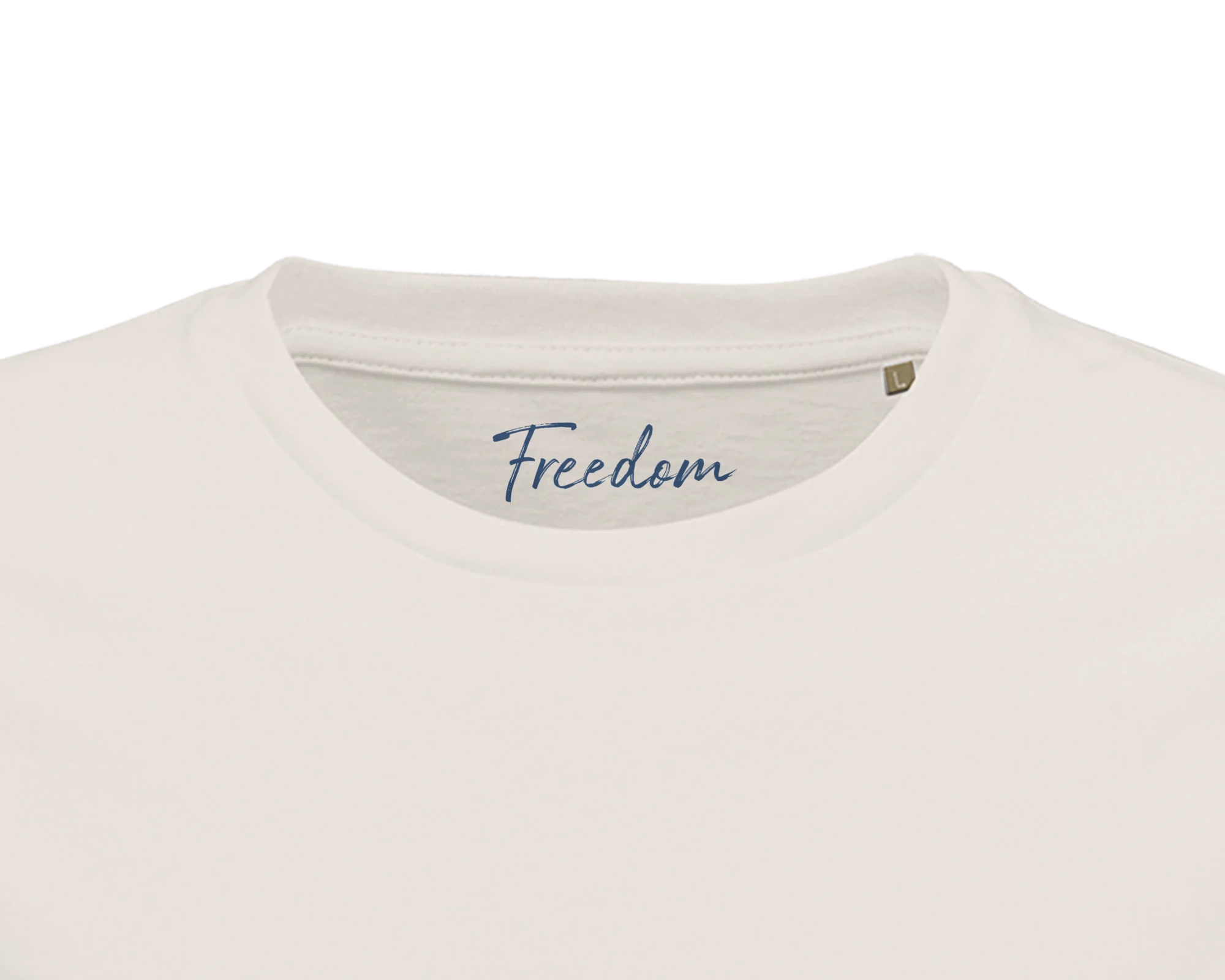 Freedom - "Hat On" T-shirt Off White XS 23