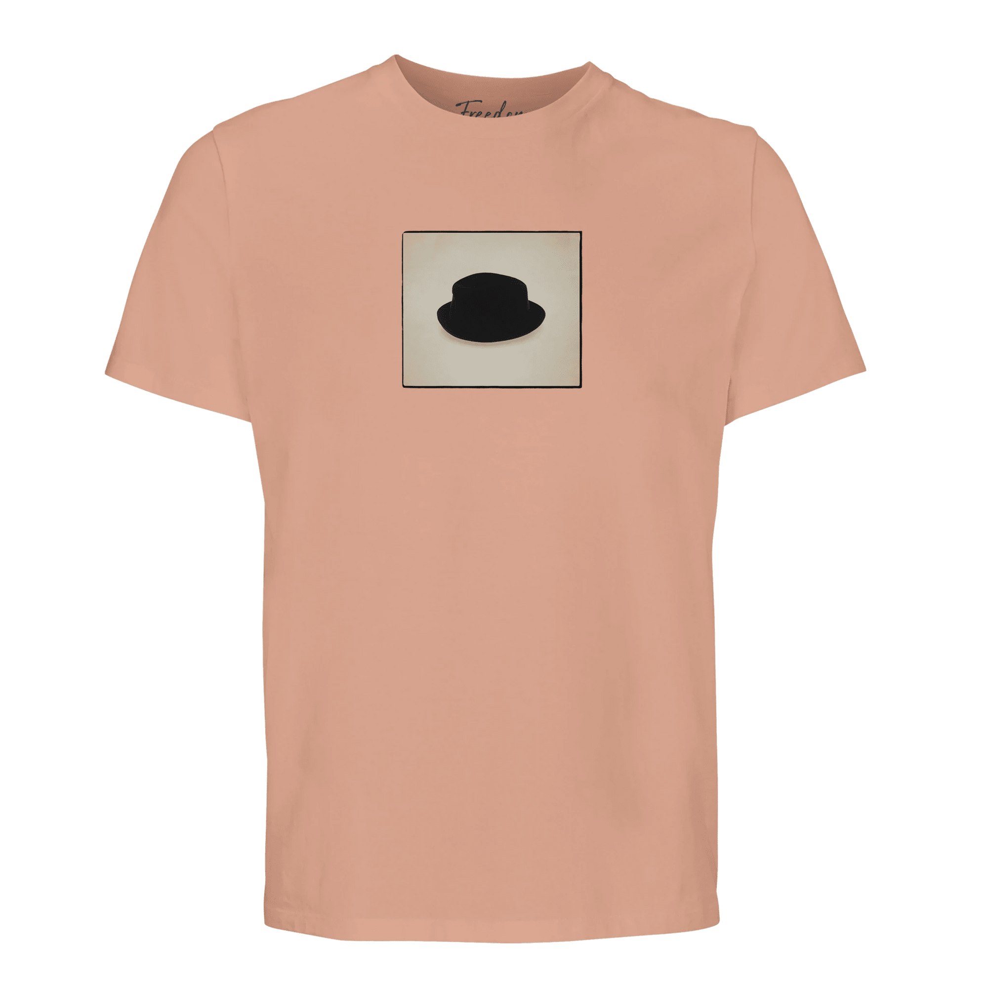 Freedom - "Hat On" T-shirt Peach XS 16