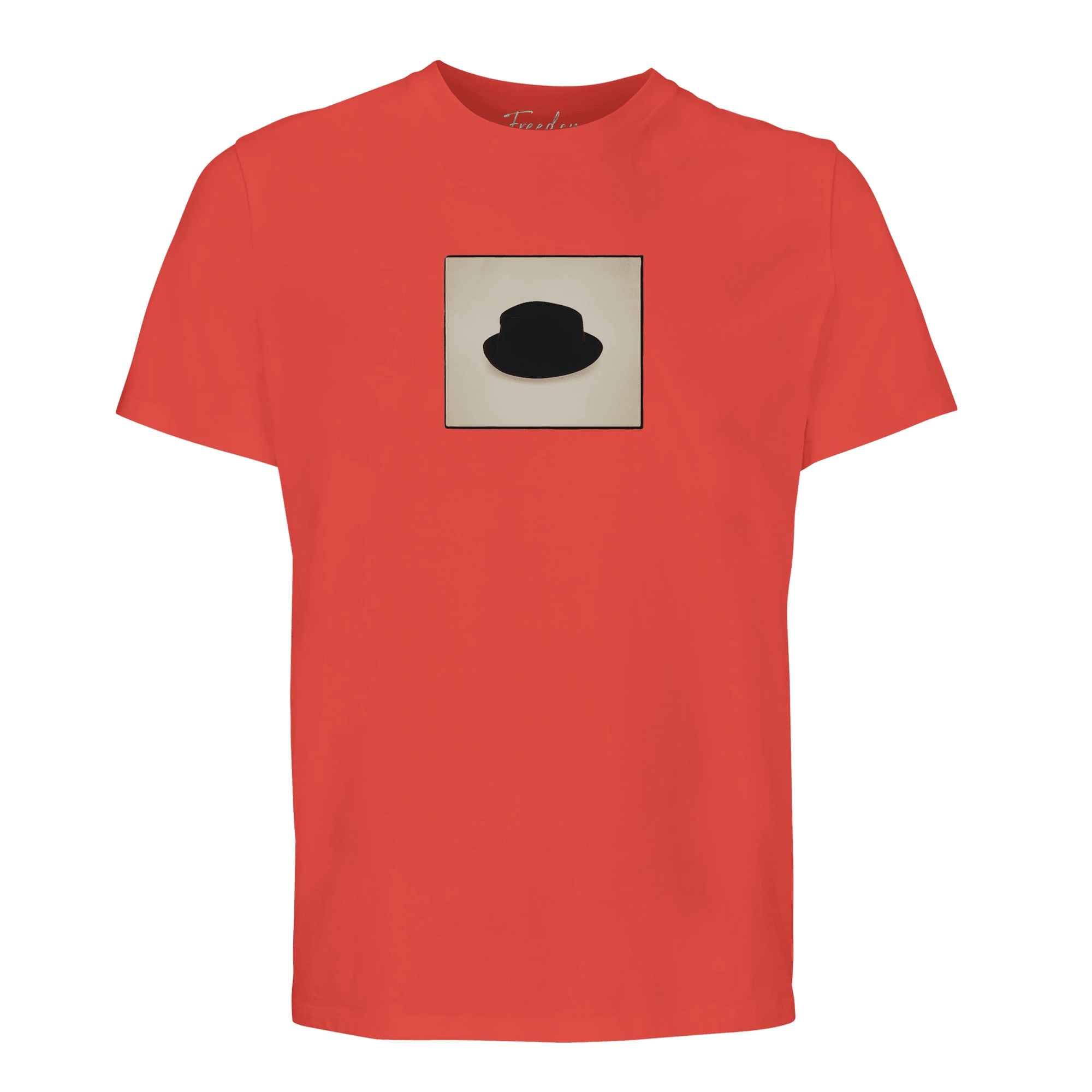 Freedom - "Hat On" T-shirt pop orange XS 10