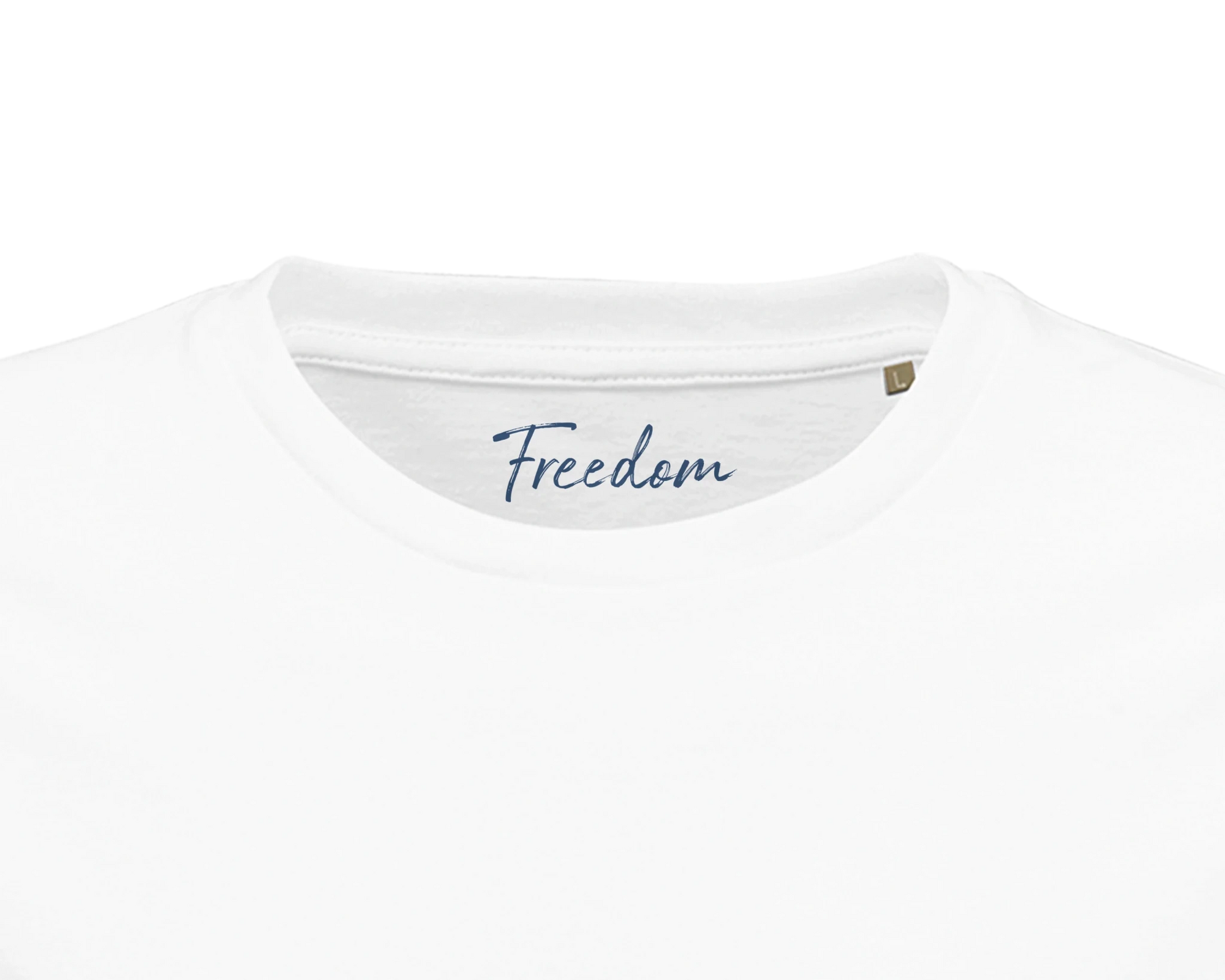 Freedom - "Hat On" T-shirt White XS 47