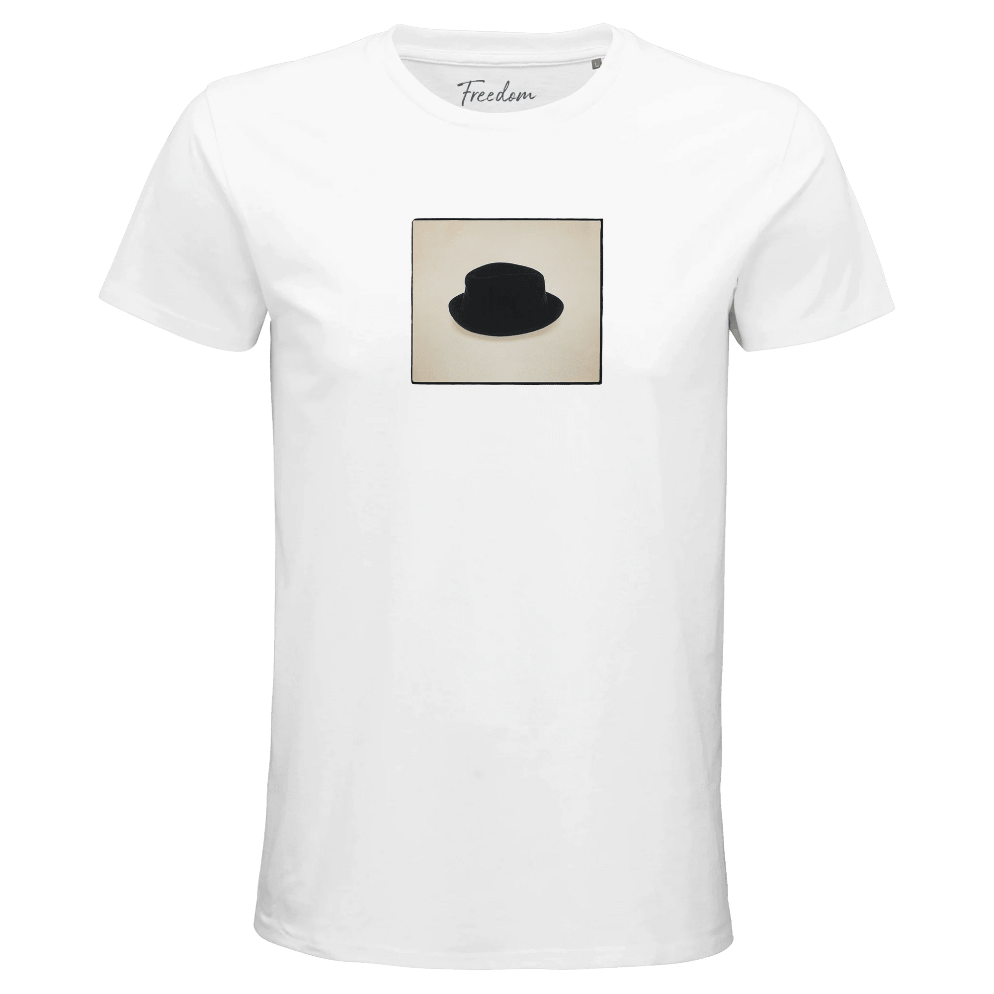 Freedom - "Hat On" T-shirt White XS 46